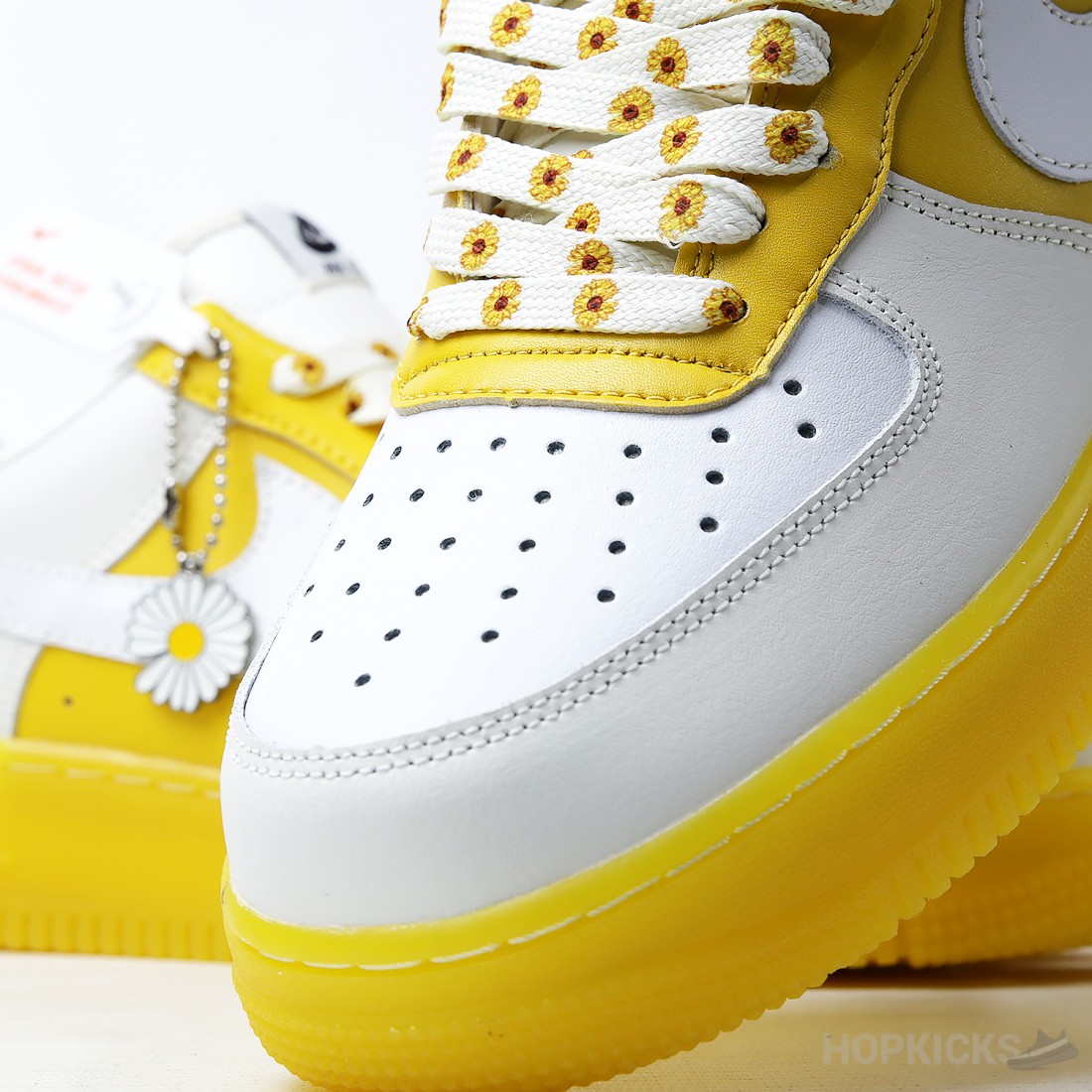 black white yellow air force 1